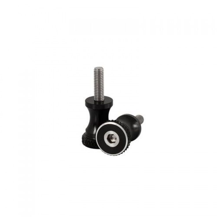 Extra Small Quick Release Seat Bolts for Triumph Models - Black by Motone
