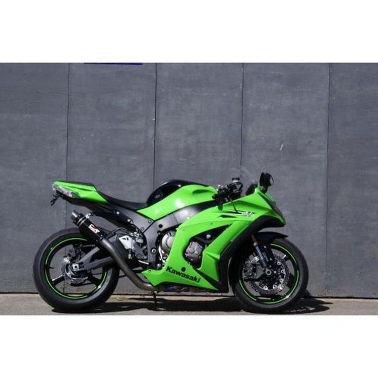 Racefit Growler Exhaust For 20112015 Kawasaki ZX10R (Rider Footrest