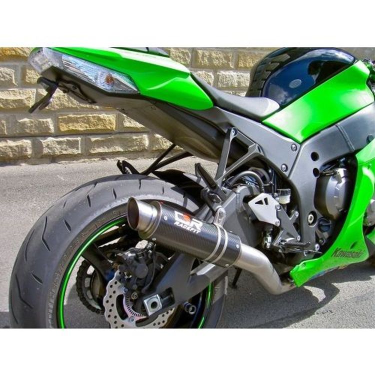 Racefit Growler Exhaust For 20112015 Kawasaki ZX10R (Rider Footrest
